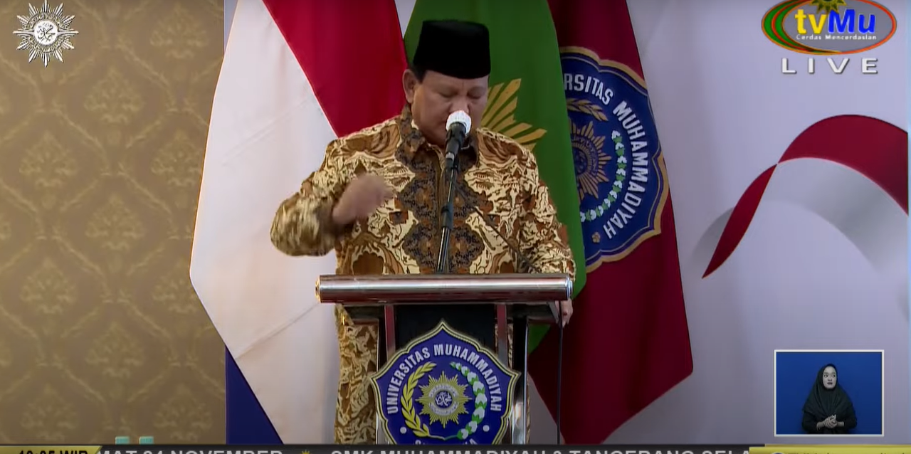 Prabowo Subianto Memaparkan Komitmen Kesejahteraan Rakyat dan Keadilan Sosial dalam Dialog Publik Muhammadiyah