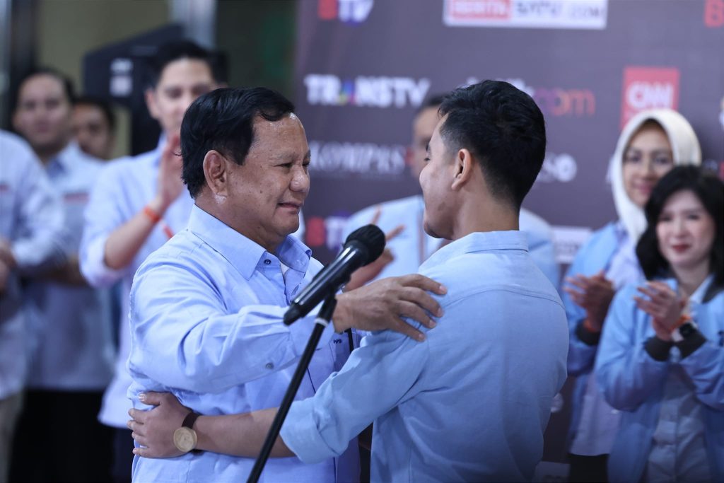 Prabowo Memuji Kemampuan Debat yang Luar Biasa dari Gibran di Pilpres 2024