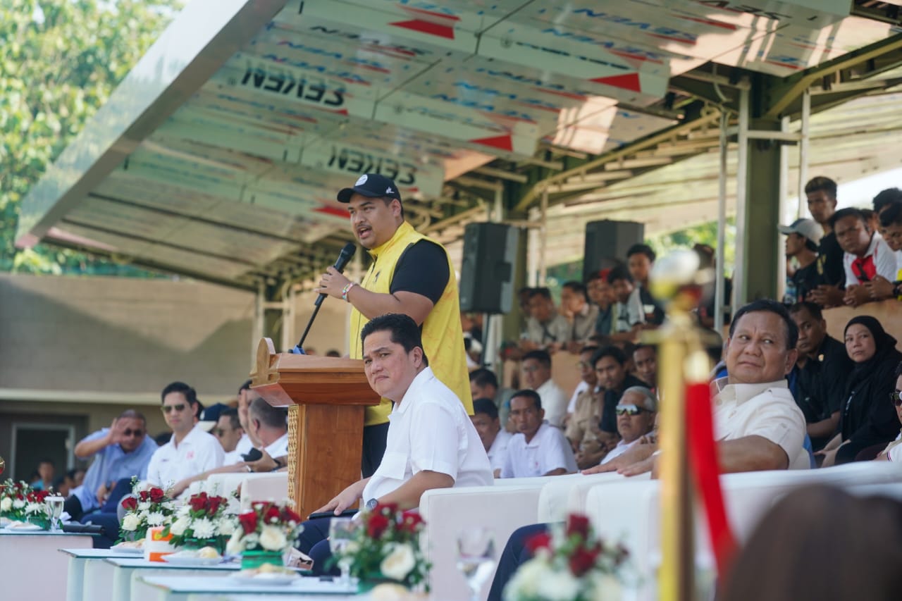 Menteri Pemuda dan Olahraga Mengakui Kontribusi Prabowo dalam Pembangunan Sepak Bola