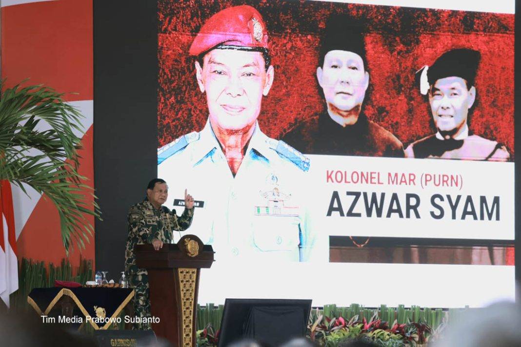 Kepemimpinan Mar TNI (Purn) Azwar Syam Di dalam Organisasi