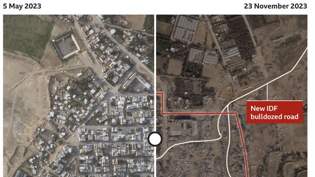 Israel’s Cruelty Exposed: Satellite Images Reveal Devastation in Gaza