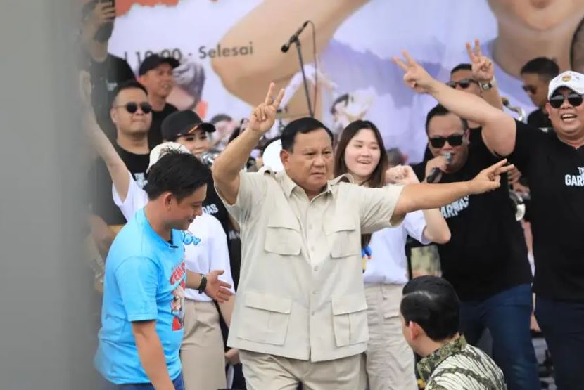 Prabowo Senang Hadiri Acara Memasak Besar Bersama Chef Bobon x Kopra