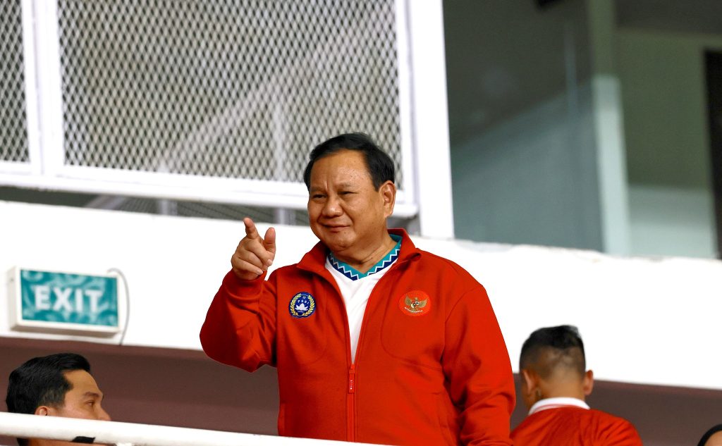 Prabowo Berharap Timnas Indonesia Bisa Menjadi Kejutan Lawan Australia Senopati Dengan Doa