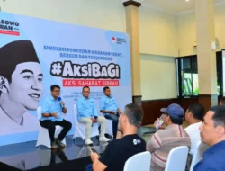 Relawan Sahabat Gibran Melakukan Simulasi Program Makan Siang Gratis di Semarang