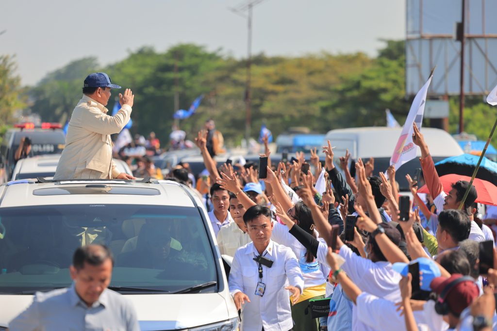 Prabowo Hilang Rasa Capek Setelah Bertemu Masyarakat