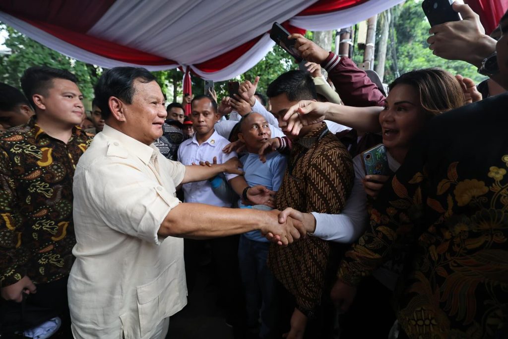 Prabowo: Setiap Interaksi dengan Rakyat, Energi Saya Terus Tumbuh