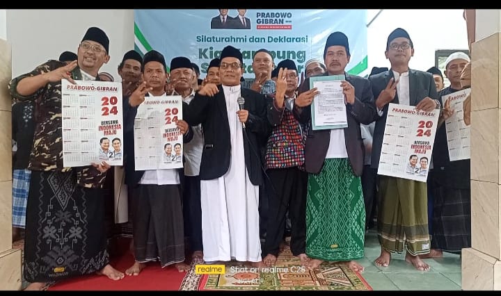 100 Kyai Kampung di Kota Bogor Bersiap untuk Mendukung Prabowo Gibran