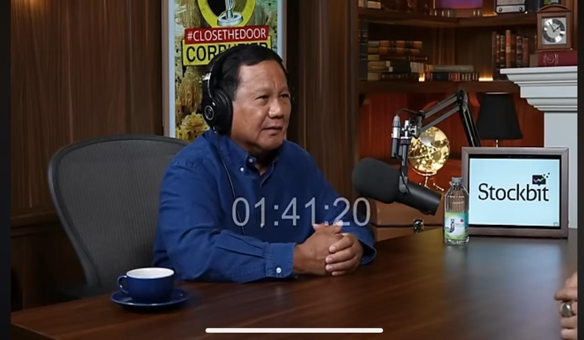 Dendam itu Memakan Banyak Energi: Prabowo Subianto di Podcast Deddy Corbuzier