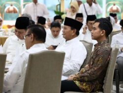 Prabowo Subianto Menghadiri Bukber Partai Golkar bersama dengan Gibran, Menegaskan Menghormati Proses dan Menunggu Putusan MK