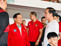 Prabowo Subianto Shows Support and Offers Prayers for U-23 National Team in Match Against South Korea