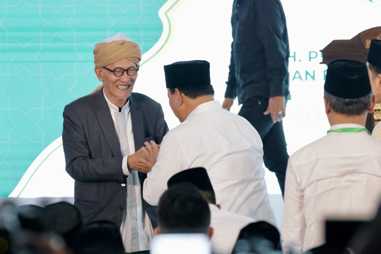 The General Chairman of PBNU Sends Prayers for the Success of Prabowo Subianto’s Administration, Recalling Unity Since 1996