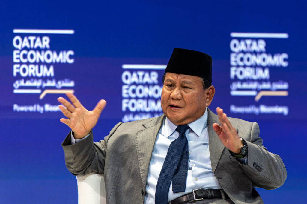 Prabowo Subianto Delivers Comprehensive Speech on Democracy in His Leadership, Garners Praise at Qatar Economic Forum