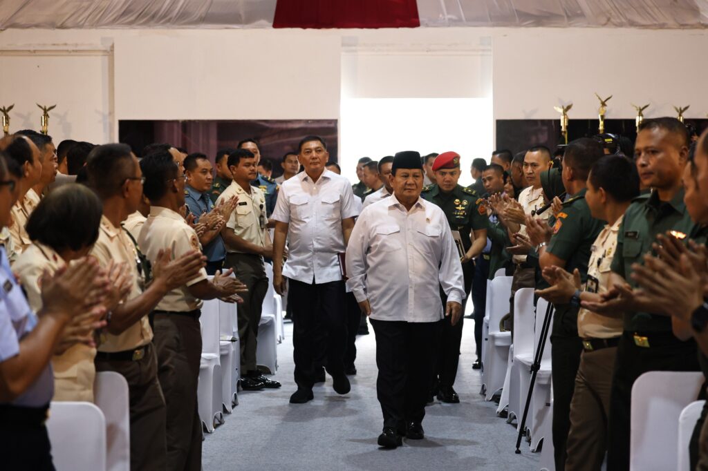 Prabowo Subianto Organizes Halal Bihalal Gathering for 1,000 Defense Ministry Staff