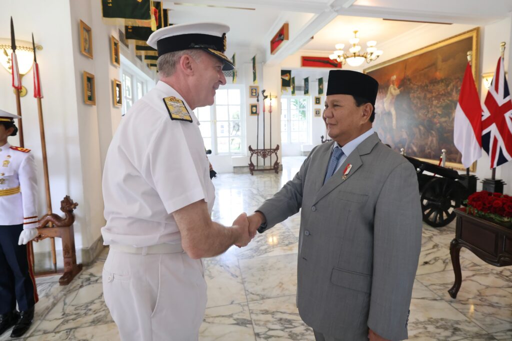 Prabowo Subianto Meets with UK Chief of Defence Staff, Talks about Strengthening RI-UK Defense Collaboration