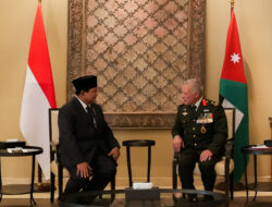 Prabowo Subianto Meets with King Abdullah II, Receives Congratulations and Conveys Greetings from Jokowi