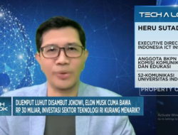 Bukti Investasi Teknologi RI Kurang Menarik dengan Elon Musk Hanya Bawa Rp30 M?