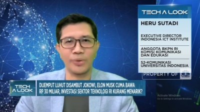 Bukti Investasi Teknologi RI Kurang Menarik dengan Elon Musk Hanya Bawa Rp30 M?