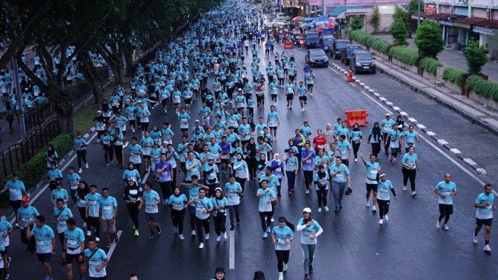 Riau Bhayangkara Run 2024 di Pekanbaru Dihadiri oleh 10 Ribu Peserta Menyemarakkan Acara