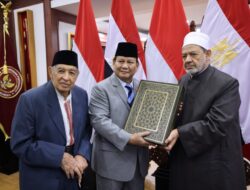 The Grand Imam of Al Azhar Prays for Prabowo Subianto’s Success as Leader of Indonesia