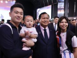 Prabowo Subianto’s Meeting with Greysia Polii and Family in Paris