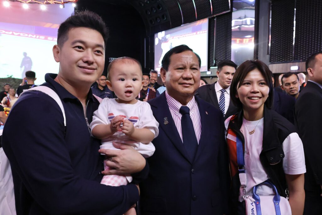 Prabowo Subianto’s Meeting with Greysia Polii and Family in Paris