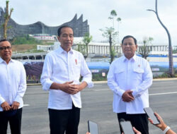 Presiden Jokowi dan Menhan Prabowo Subianto Melihat Kemajuan Pembangunan IKN dalam Kunjungan Senin Pagi