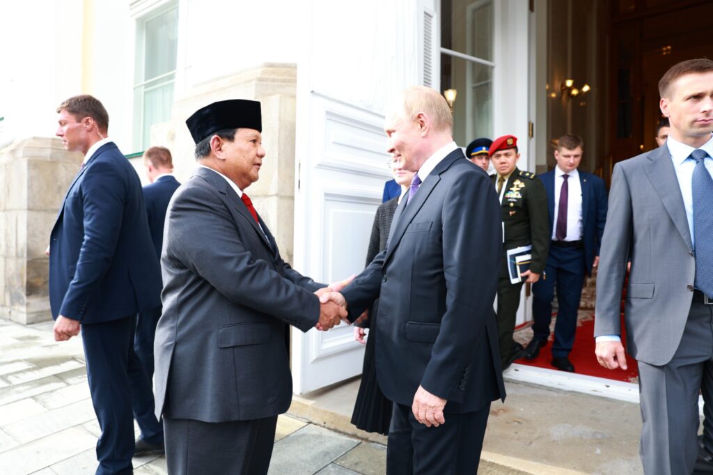 Prabowo Subianto Praises Russia as a ‘Good Friend’ for Supporting Indonesia’s Military