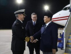 Prabowo Subianto Arrives in Canberra for Official Visit, Welcomed with Honorary Guard