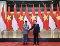 After Meeting with Vietnam’s President, Prabowo Subianto Holds Discussion with National Assembly Chair on Cooperation Opportunities