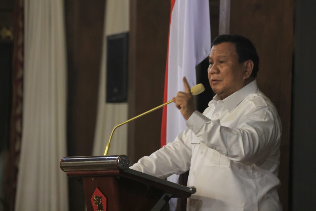 Prabowo Subianto: I Want to Die in Defense of Truth and the People