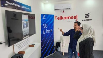 Telkomsel Mempersembahkan Showcase 5G di PON XXI Aceh-Sumut 2024