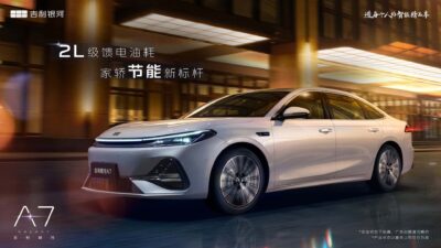 Geely Galaxy A7: Sedan Listrik Cina Baru