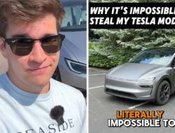 Pengemudi Tesla Membuktikan Mustahilnya Mencuri Kendaraan Elektrik Mereka