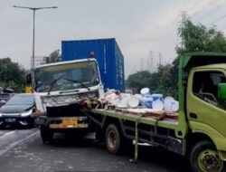 Tabrakan Truk di Tol Pluit Jakarta Utara: Sopir Mengantuk Berakibat Fatal